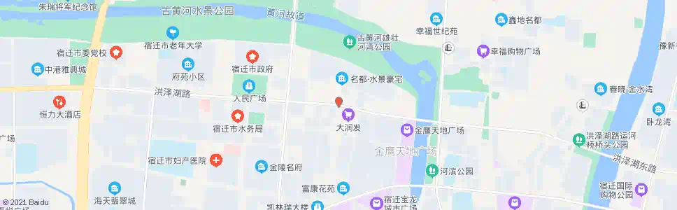 宿迁大润发超市_公交站地图_宿迁公交_妙搜公交查询2025