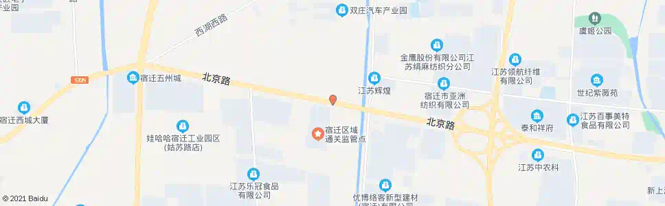 宿迁中联物流_公交站地图_宿迁公交_妙搜公交查询2025