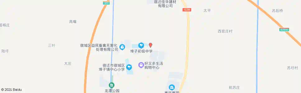 宿迁南蔡岔路口_公交站地图_宿迁公交_妙搜公交查询2025