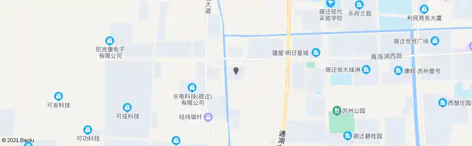 宿迁园区公舍_公交站地图_宿迁公交_妙搜公交查询2025