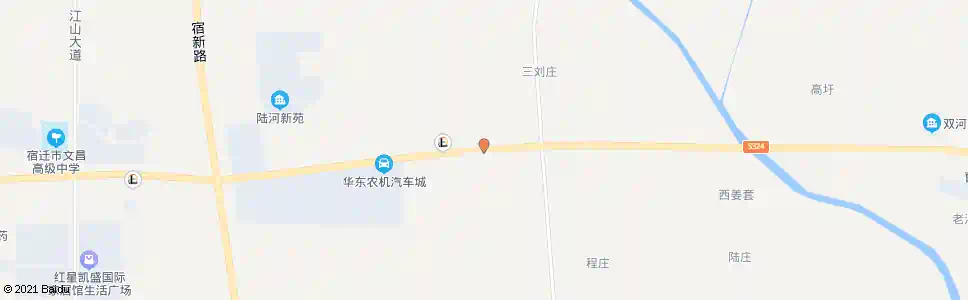 宿迁新宿沭路_公交站地图_宿迁公交_妙搜公交查询2025