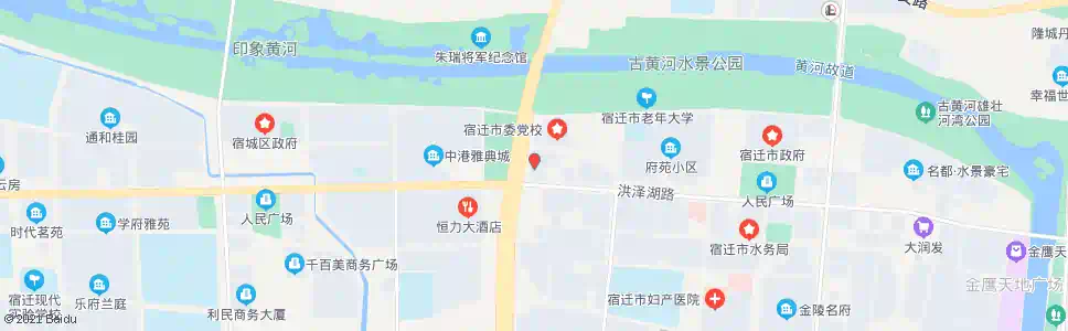 宿迁建行_公交站地图_宿迁公交_妙搜公交查询2025