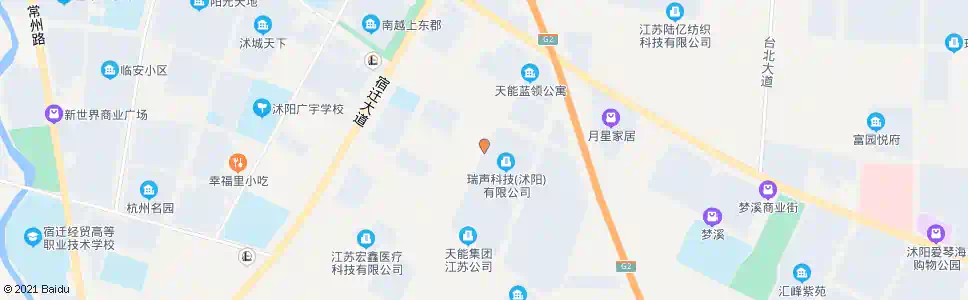 宿迁瑞声科技公司_公交站地图_宿迁公交_妙搜公交查询2025