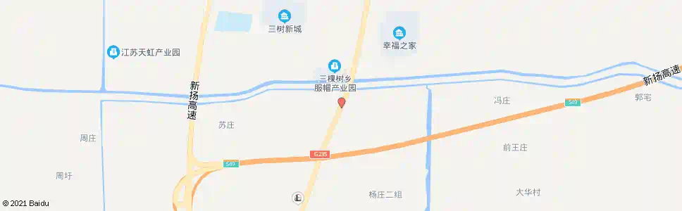 宿迁三树桥南_公交站地图_宿迁公交_妙搜公交查询2025
