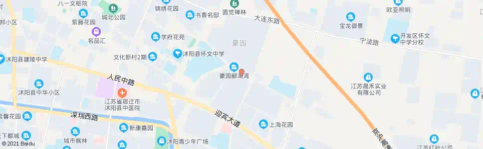宿迁浙江商城北门_公交站地图_宿迁公交_妙搜公交查询2025