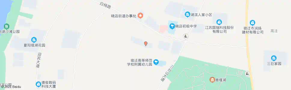 宿迁湖滨花园_公交站地图_宿迁公交_妙搜公交查询2025