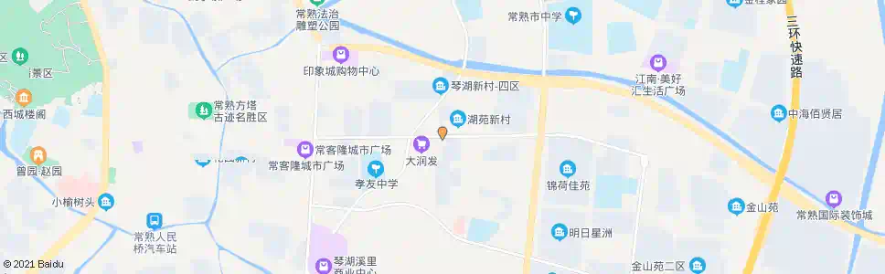 苏州湖苑新村_公交站地图_苏州公交_妙搜公交查询2025