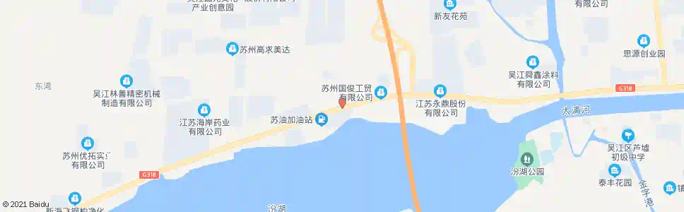 苏州东玲路口_公交站地图_苏州公交_妙搜公交查询2025