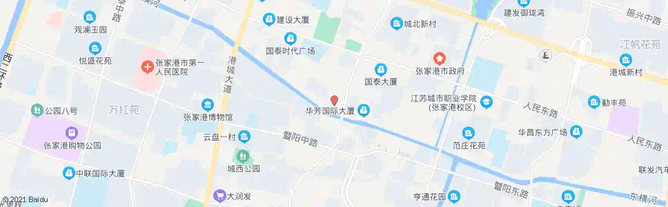 苏州华芳金陵西_公交站地图_苏州公交_妙搜公交查询2025