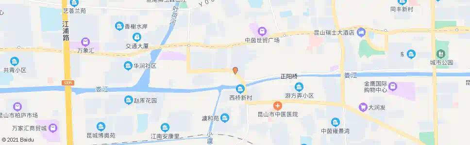 苏州西大桥北_公交站地图_苏州公交_妙搜公交查询2025