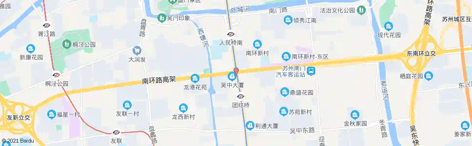 苏州东吴北路_公交站地图_苏州公交_妙搜公交查询2025