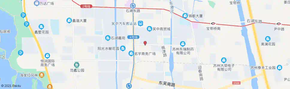 苏州港澳桂苑_公交站地图_苏州公交_妙搜公交查询2025