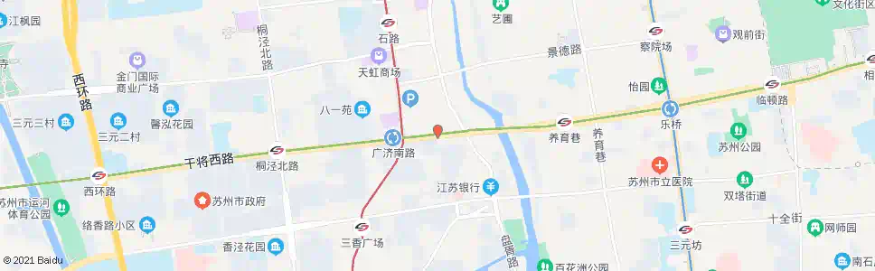 苏州阊胥路_公交站地图_苏州公交_妙搜公交查询2025