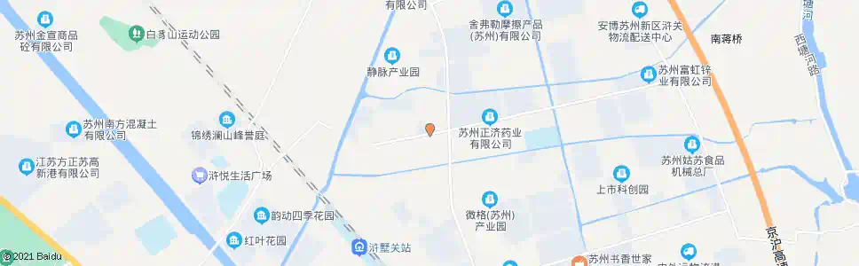 苏州浒青路西_公交站地图_苏州公交_妙搜公交查询2025