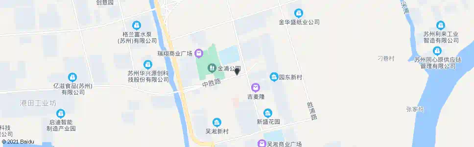 苏州金苑新村(西行)_公交站地图_苏州公交_妙搜公交查询2025