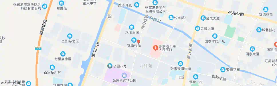 苏州悦盛花苑东_公交站地图_苏州公交_妙搜公交查询2025