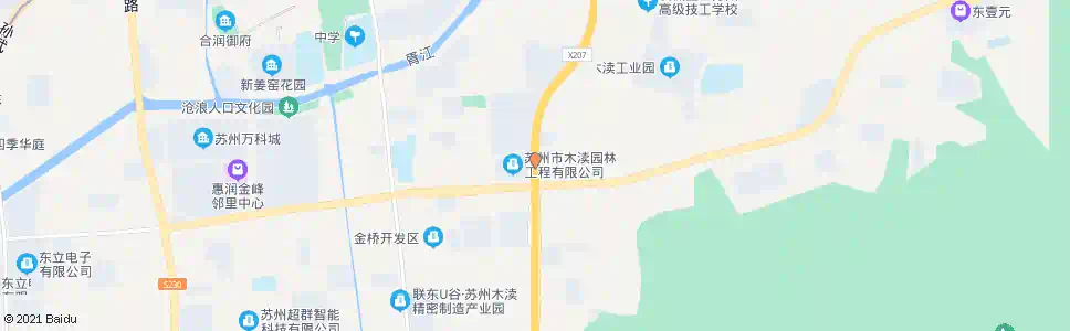苏州金枫南路宝带西路_公交站地图_苏州公交_妙搜公交查询2025
