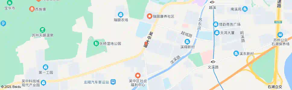 苏州旺山工业园2_公交站地图_苏州公交_妙搜公交查询2025