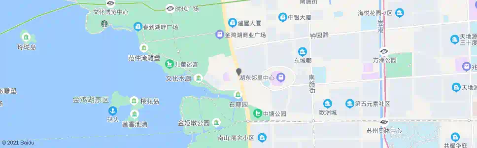 苏州西洲路_公交站地图_苏州公交_妙搜公交查询2025