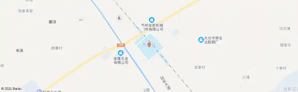 苏州大仓_公交站地图_苏州公交_妙搜公交查询2025