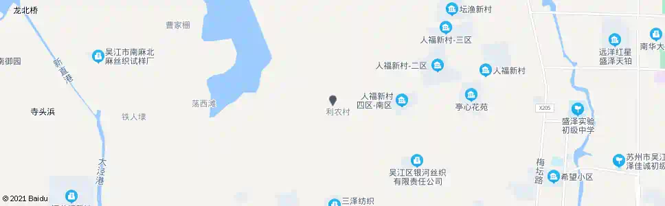 苏州北旺农庄_公交站地图_苏州公交_妙搜公交查询2025