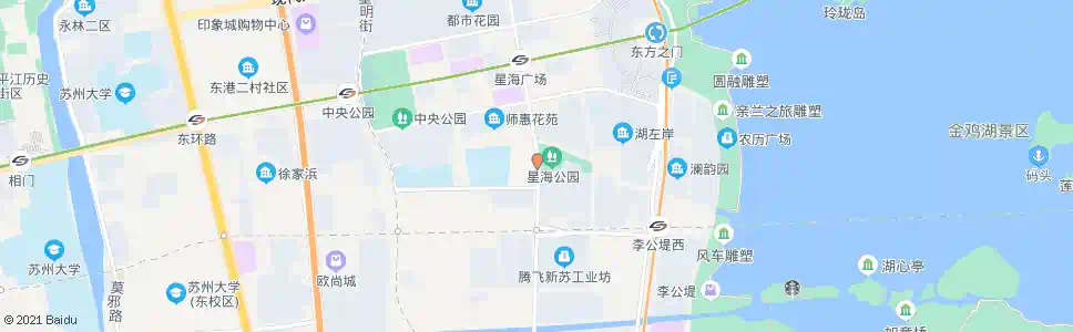 苏州星海公园_公交站地图_苏州公交_妙搜公交查询2025