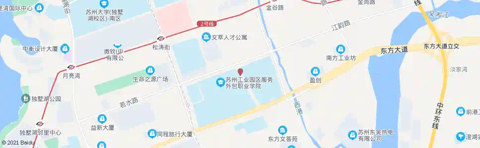 苏州职业技术学院北_公交站地图_苏州公交_妙搜公交查询2025