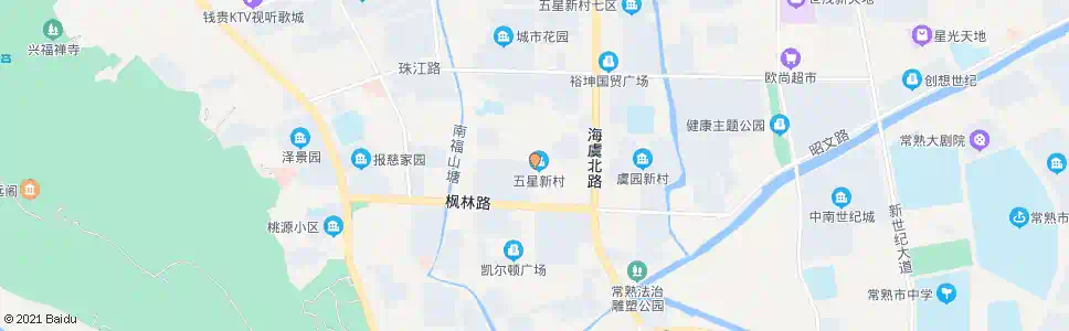 苏州五星新村_公交站地图_苏州公交_妙搜公交查询2025