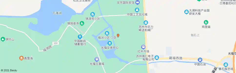苏州福坤路田舍_公交站地图_苏州公交_妙搜公交查询2025