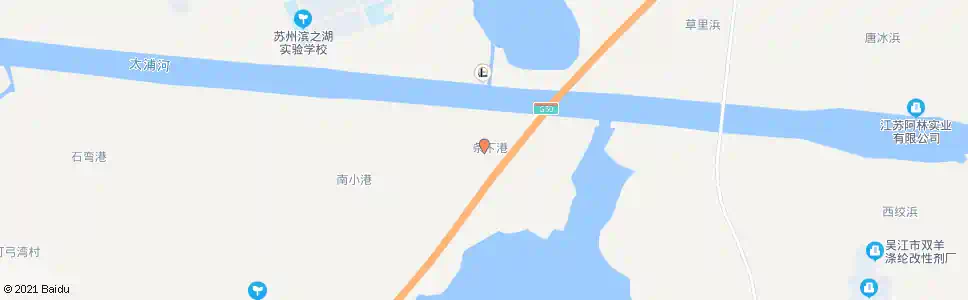 苏州条下港桥_公交站地图_苏州公交_妙搜公交查询2025