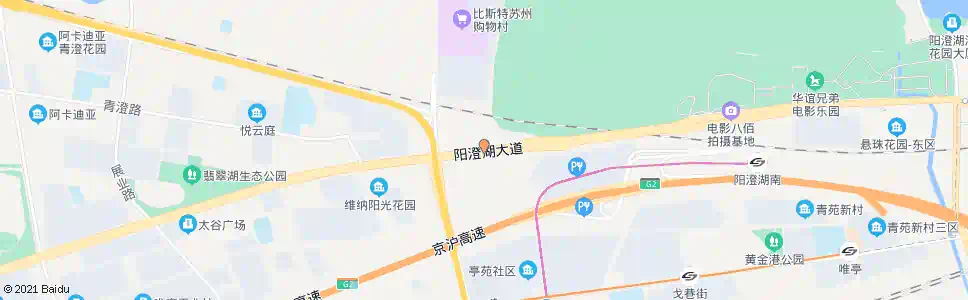苏州阳澄湖大道锦鳞路_公交站地图_苏州公交_妙搜公交查询2025