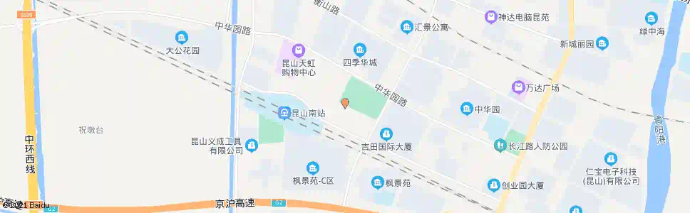 苏州九华山路枫景路_公交站地图_苏州公交_妙搜公交查询2025