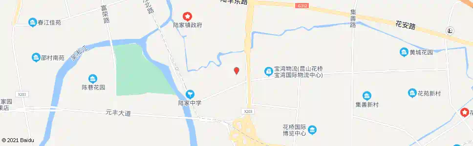苏州陆家便民服务中心_公交站地图_苏州公交_妙搜公交查询2025