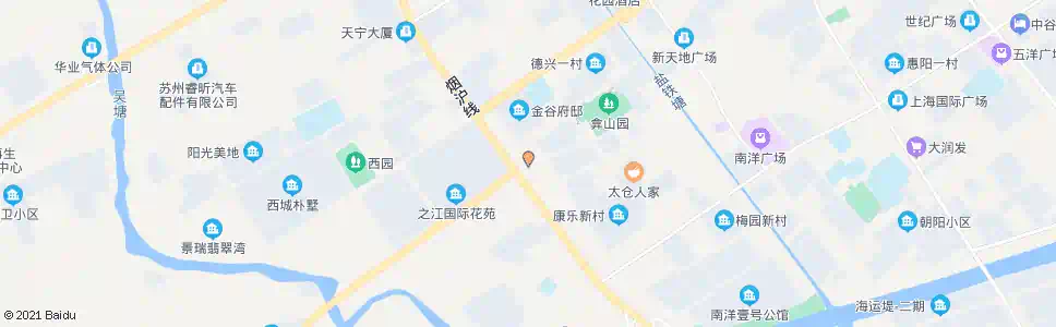 苏州沧桥西_公交站地图_苏州公交_妙搜公交查询2025