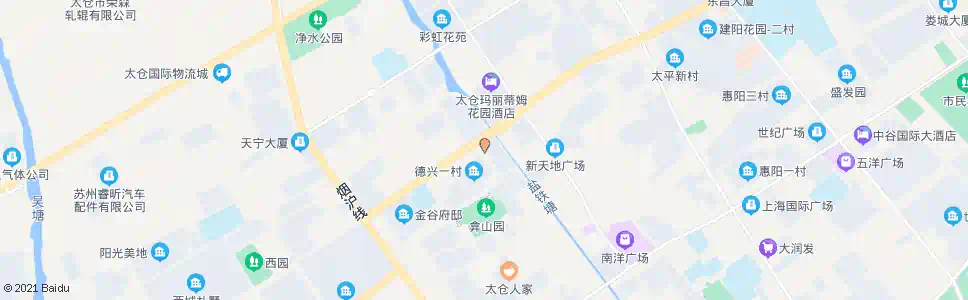 苏州德兴二村_公交站地图_苏州公交_妙搜公交查询2025