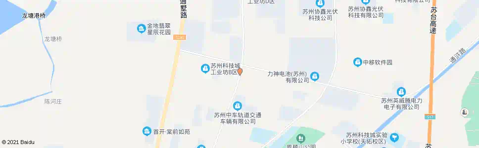 苏州金沙江路昆仑山路南_公交站地图_苏州公交_妙搜公交查询2025