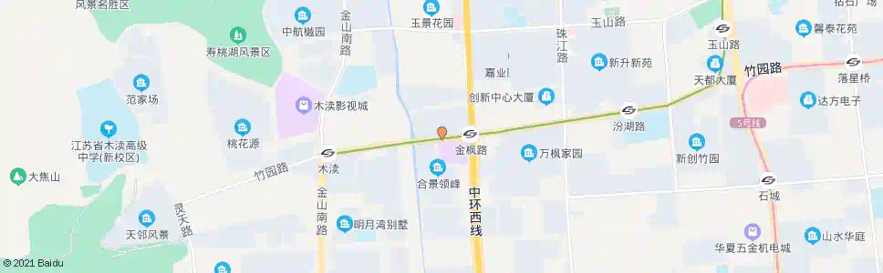 苏州竹园路金枫路西_公交站地图_苏州公交_妙搜公交查询2025