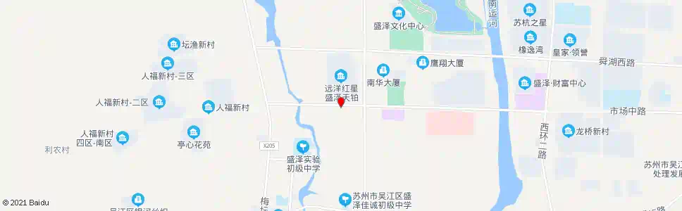 苏州人福村_公交站地图_苏州公交_妙搜公交查询2025