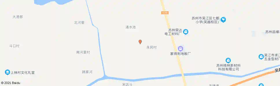 苏州东庙桥村村委_公交站地图_苏州公交_妙搜公交查询2025