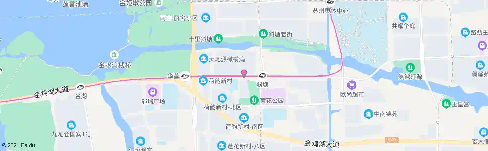 苏州金色尚城南_公交站地图_苏州公交_妙搜公交查询2025