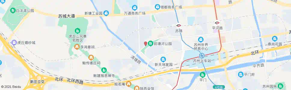 苏州平川路江星路东_公交站地图_苏州公交_妙搜公交查询2025