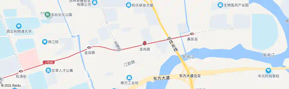 苏州金尚路站_公交站地图_苏州公交_妙搜公交查询2025