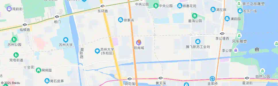 苏州欧尚超市_公交站地图_苏州公交_妙搜公交查询2025