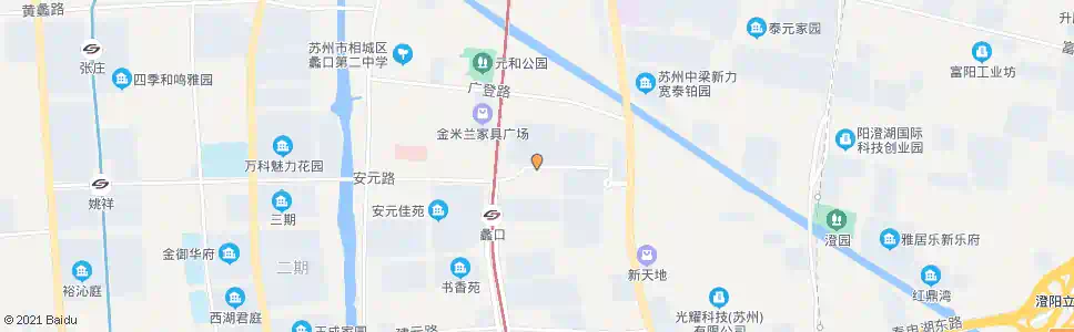 苏州安元佳苑四区_公交站地图_苏州公交_妙搜公交查询2025