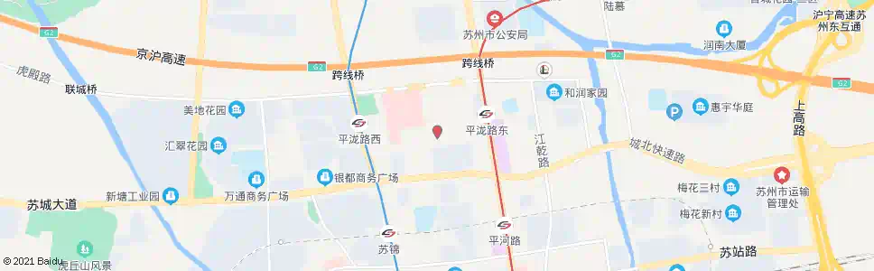 苏州人社局_公交站地图_苏州公交_妙搜公交查询2025