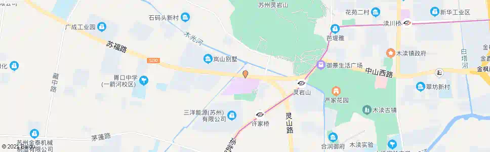 苏州前峰村_公交站地图_苏州公交_妙搜公交查询2025