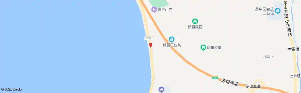 苏州新麓水闸_公交站地图_苏州公交_妙搜公交查询2025
