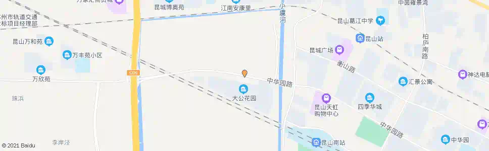 苏州大公小区_公交站地图_苏州公交_妙搜公交查询2025