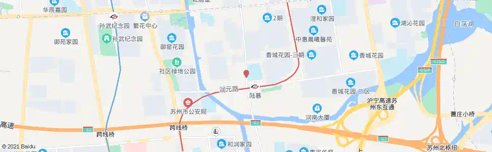 苏州宋泾桥南_公交站地图_苏州公交_妙搜公交查询2025