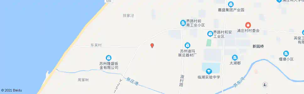 苏州前塘村西招呼站_公交站地图_苏州公交_妙搜公交查询2025